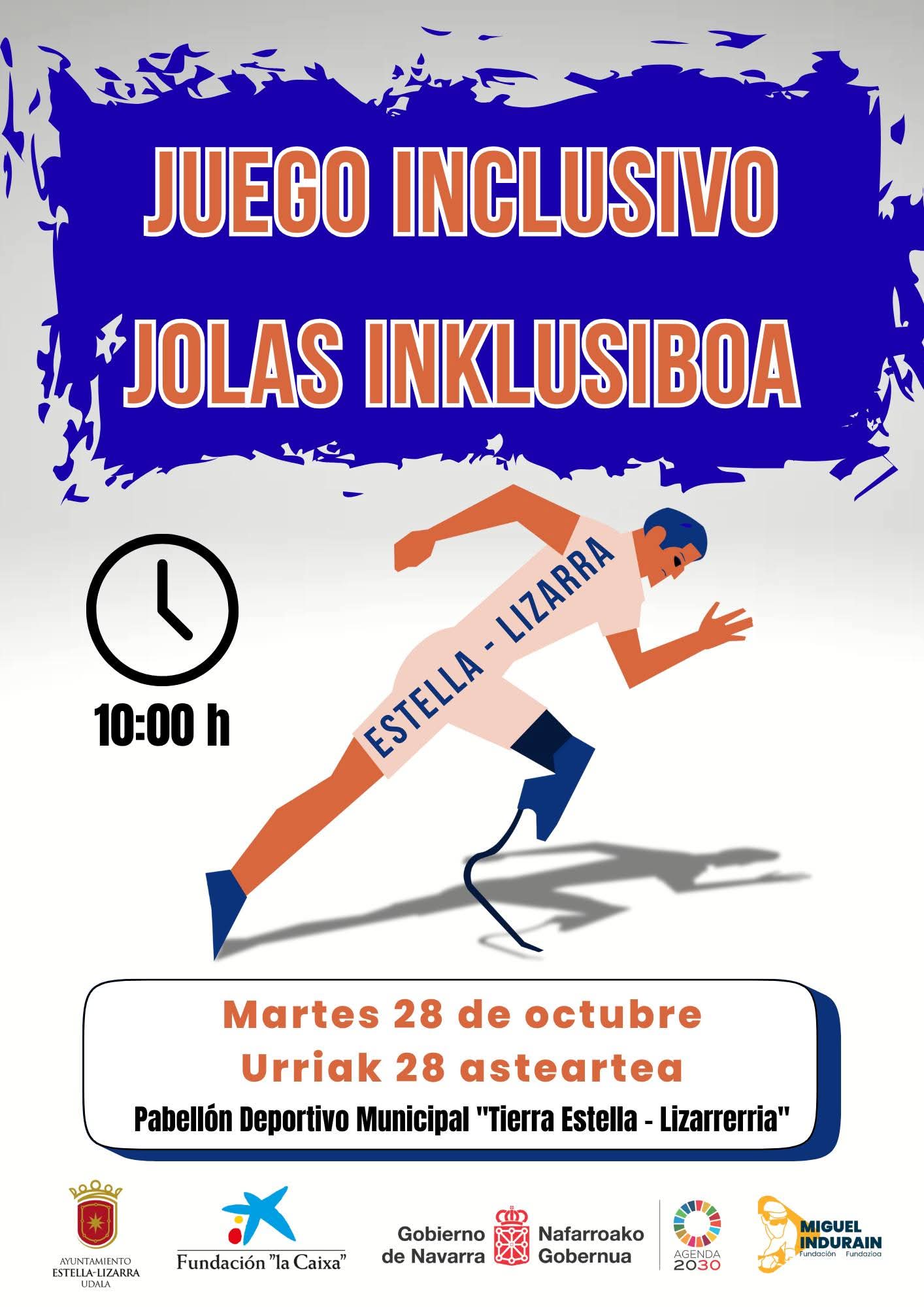 Estella acoge mañana la jornada "Juego inclusivo – Jolas inklusiboa"